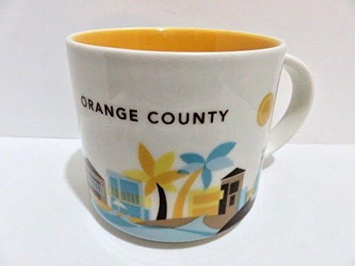 You Are Here Orange County Starbucks Mug + Bonus Souvenir Starbuck Card (Orange County)