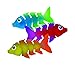 SwimWays Fish Styx Pool Diving Toys - Sinking Fish-Shaped Swim Toys - Pack of 3