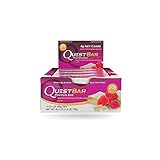 Quest Nutrition QuestBar Protein Bar White Chocolate Raspberry -- 12 Bars