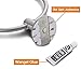 Wangel Strong Adhesive Towel Ring, Patented Glue + 3M Self-Adhesive, Stainless Steel, Brushed Finish