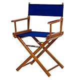 Casual Home 18" Director's Chair Honey Oak Frame