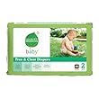 Seventh Generation Free and Clear Baby Diapers, Stage 2, 40 Count (Pack of 4)