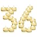 AMAGIC 36 Pack Flameless Battery Operated Tea Lights, Electric Fake Tealight with Warm White Flickering Bulk, LED Candle for Holiday & Home Decoration,Dia 1.4