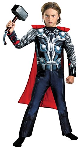 UHC Boy's Marvel Avengers 2 Thor Theme Party Outfit Child Halloween Costume