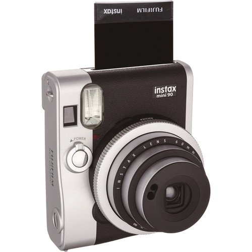 Fujifilm INSTAX Mini 90 Neo Classic Instant Camera (Black) + Fujifilm Instax Mini Instant Film (60 Exposures) + Camera Case – Deluxe Accessory Bundle