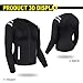 CtriLady Wetsuit Top, Women’s Wetsuit Long Sleeve Jacket, Neoprene 2mm Wetsuits with 2 Zipper Pockets for Swimming Diving Surfing and Boating
