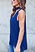 Laucote Womens Sexy Choker Sleeveless Casual Blouse Keyhole High Neck Tank Tops