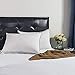 SONGMICS Pillow for Sleeping (Standard 2 Pack), Adjustable Bed Pillow, Relief for Neck Pain, 100% Cottons Super Soft Goose Down Alternative URBP02WC