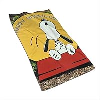 AEPWQDQW Microfiber Bath Towel Snoopy Raises His Head and Laughs Soft Hand Towels, Pool Towels and Gym Towels