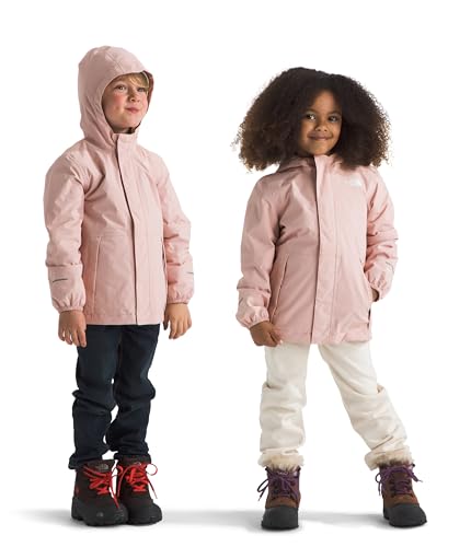 THE NORTH FACE Kids' Antora Rain Jacket | Waterproof, Breathable, 3-piece Hood, Secure Zip Hand Pocket