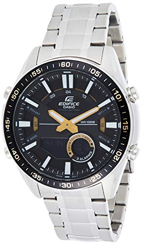 Casio Edifice Analog-Digital Black Dial Men's Watch-EFV-C100D-1BVDF (EX439)