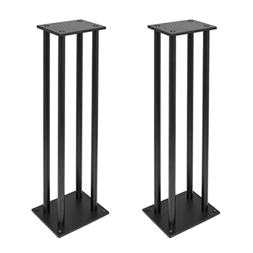 Pyle PSTND14 Dual Heavy-Duty Steel Support Bookshelf / Monitor Speaker Stand Mounts (Pair) Pyle PSTND14 Dual Heavy-Duty Steel Support Bookshelf / Monitor Speaker Stand Mounts (Pair)