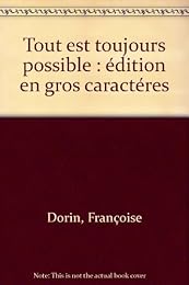 Tout est toujours possible