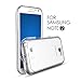Case Army Galaxy Note 2 | Note II Clear Cover Case [Clog] Scratch-Resistant Clear Case for Samsung Galaxy Note 2 | Note II | N7100 Hard Back Soft Sides Dust Proof Silicone Clear Cover with TPU Bumper