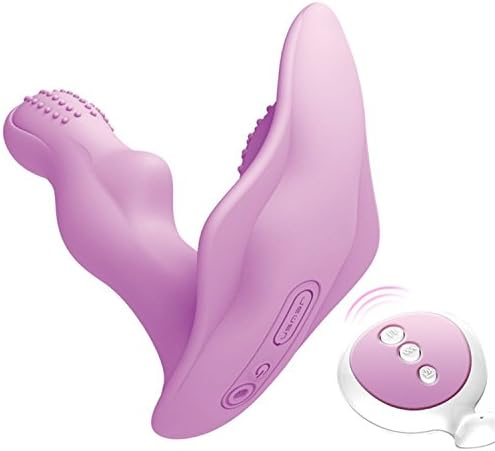 Vibrant 2019 Superlative Toy 10 Modes USB Charged Female Vibrating Wearable Remote Butterfly Vibrato Panties Fun Toys Women Purple,Waterproof Nice Vibratos Trend Rabbit 12 Speed