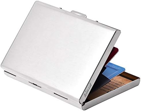 Kinzd Ultra Thin Aluminum Metal Wallet RFID Blocking Credit Card Holder Case