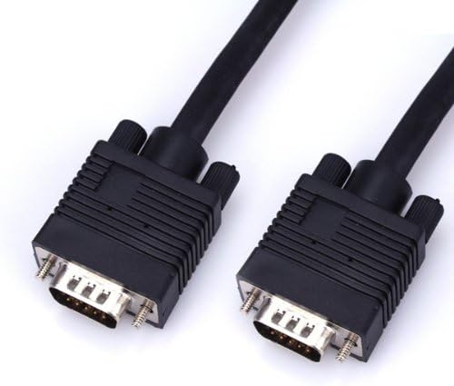 1.5m VGA to VGA Cable 15 Pin Male to Male PC TV Laptop LCD