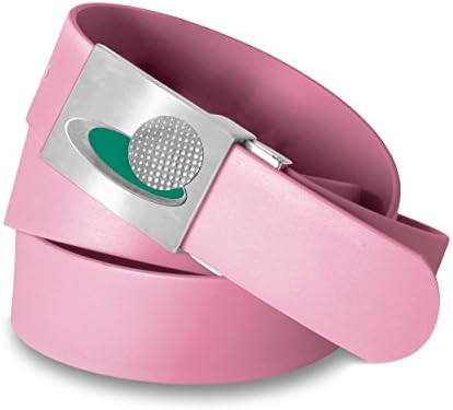 Clazic 1 1/2" Silicone Solid Belt with Golf Ball Logo Buckle