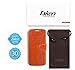 Samsung Galaxy S7 Leather Wallet Case with Credit Cards Slot and Metal Magnetic, Slim Fit and Heavy Duty, TAKEN DIRECT Plastic Flip Cover with Rubber Edge, for Women, Men, Boys, Girls Brown