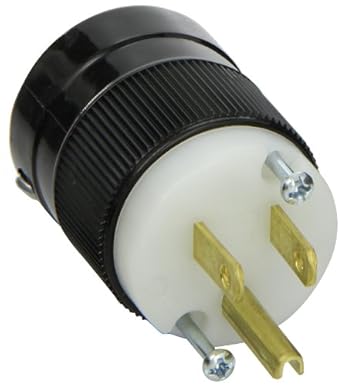 Marinco 5266 15 Amp 125 Volt, 2 Pole-3 Wire, Straight ... 3 prong marinco plug wiring diagram 