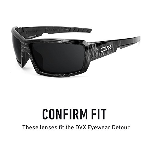 Revant Replacement Lenses for DVX Eyewear Detour Grey Green