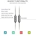 Dislot Wired Earphones In ear Headphones Sports/ Running/ Gym/ Exercise/ Sweatproof/ Earbuds with Microphone, For IPhone, IPad, Android Smartphones, Mp3/mp4 Player, Tablet, Etc. (Black)