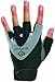 Bionic Gloves Men's Half Finger Fitness/Lifting Gloves Black (PAIR)