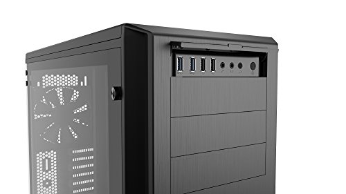 Phanteks Enthoo Pro TG Full ATX Chassis Integrated RGB lighting Tempered Glass Side Panel Black (PH-ES614PTG_BK)