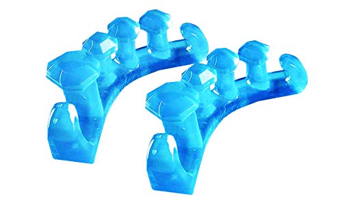Gel Toe Separator and Toe Spacer Stretcher Metatarsal Alignment Bunion Corrector and Support Pedicure Toe Splitter and Toe Straightener and Spacer Fixes Hammer Toes, Crooked Toes, and Overlapping Toes