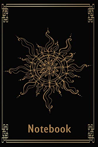 Sun and Moon Notebook: Celestial Journal Blank Lined Journal Diary Notebook, 6" x 9", 120 pages sun and moon Journal, Celestia notebook, Notebook For ... to write in, lined pages, perfect gift