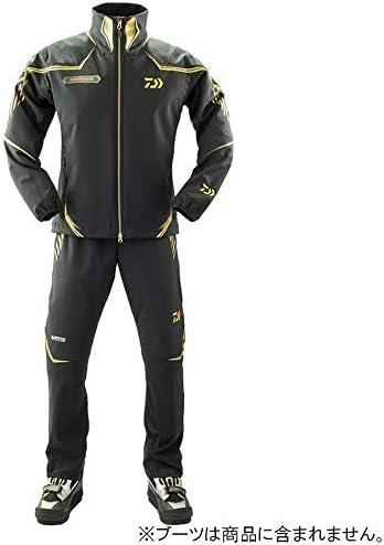 ダイワ トーナメント ゴアテックス ウィンドストッパー ソフトシェルスーツ ブラック Di 009t M ダイワ Daiwa フィッシング用スーツ Amazon