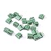Atoplee 30pcs 3 Pole 2.54mm Pitch PCB Mount Screw Terminal Block Connector