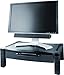 Kantek Wide Deluxe Two-Level Monitor Stand With Drawer, 20
