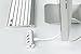 Cateck USB 3.0 HUB, Bus-Powered USB 3.0 3-Port Aluminum Hub with External Stereo Sound Adapter Combo