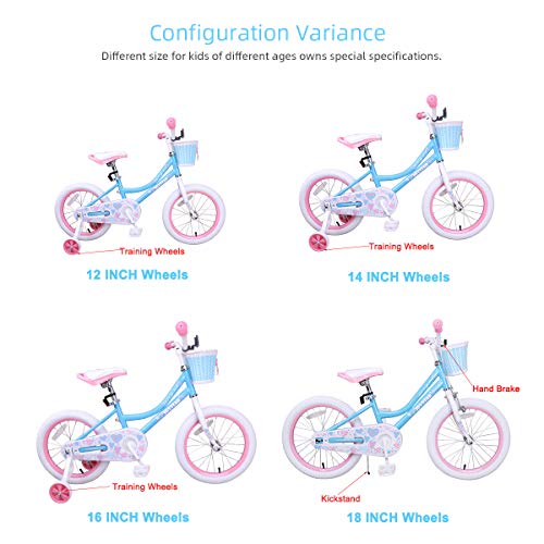 3 JOYSTAR+Training+Wheels+Kickstand+Cruiser