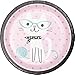 Purr-fect Cat Themed Disposable Party Supplies 16 Dinner Plates, 16 Dessert Plates, 16 Lunch Napkins, 16 Beverage Napkins, Table Cover and Grandma Olive's Recipe