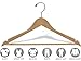 The Great American Hanger Company 1 Clothing Hangers, Natural