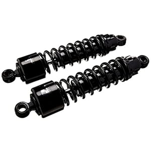 Progressieve Schokdempers 412 Serie 12,5 Inch – Zwart voor Harley Davidson