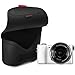 Matin Digital SLR Compact Camera Body Case Black V2 - (Medium) New Upgraded Version
