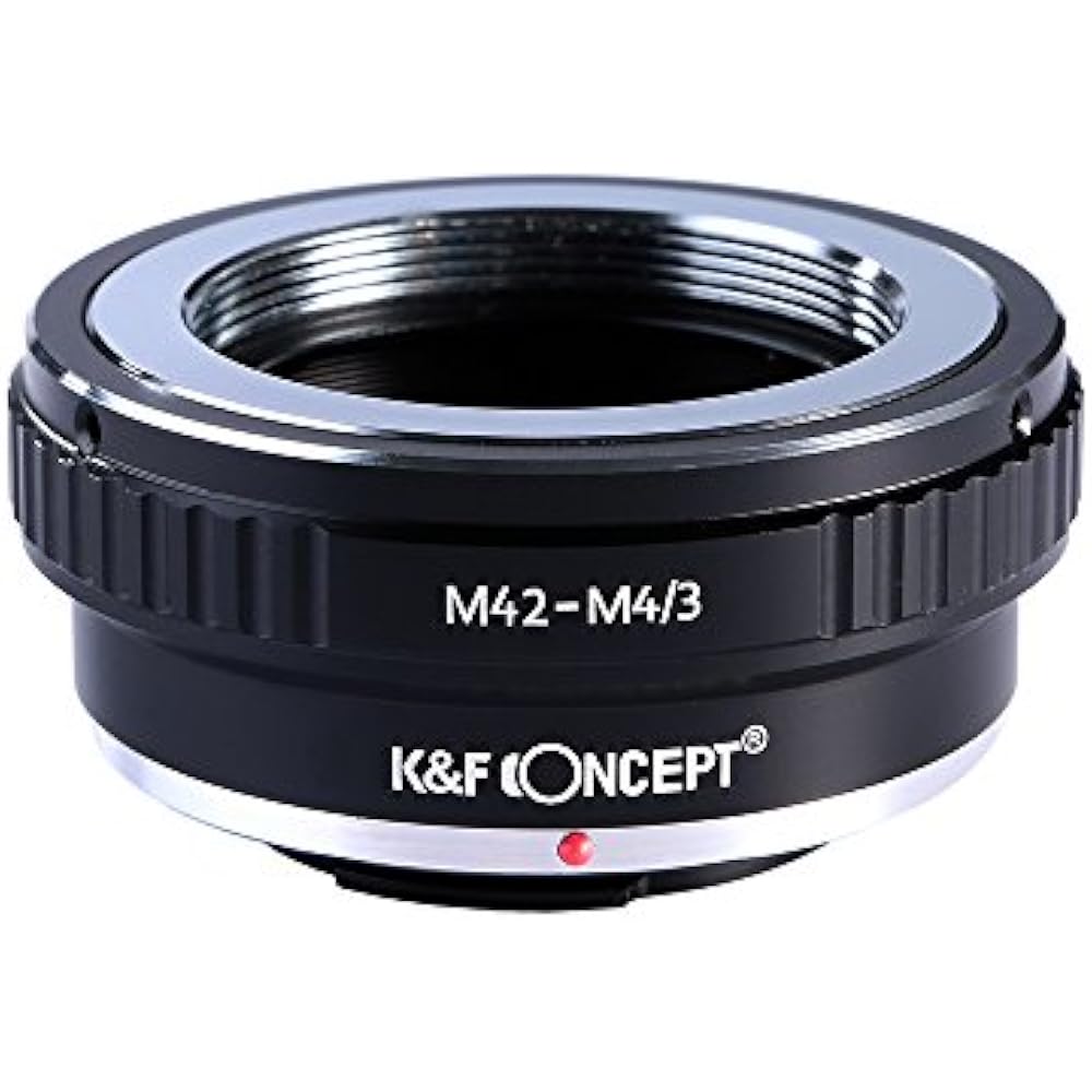 M42 Screw Mount Lens To Micro 4/3 Four Thirds System Camera Adapter