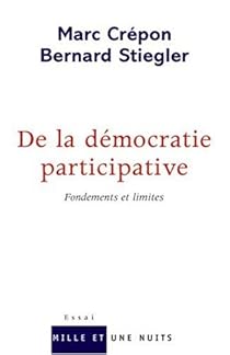 De La Democratie Participative Marc Crepon Babelio