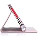 MoKo Lenovo Yoga Tablet 2 8 Case - Folio Cover Case for Yoga Tablet 2 8-inch 2014 Version, RED ( With Smart Cover Auto Sleep / Wake )