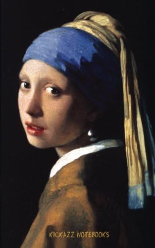 Girl With A Pearl Earring: Notebook with Lines