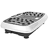 Jiasuz-Vibration-Plate-Exercise-Machine-Full-Whole-Body-Workout-Home-Massager-and-Fitness-Platform-Weight-Loss-Toning-with-Resistance-BandRemote-Control-and-Support-220IbsSilver Jiasuz Vibration Plate Exercise Machine Full Whole Body Workout Home Massager and Fitness Platform Weight Loss & Toning, with Resistance Band,Remote Control and Support 220Ibs,Silver
