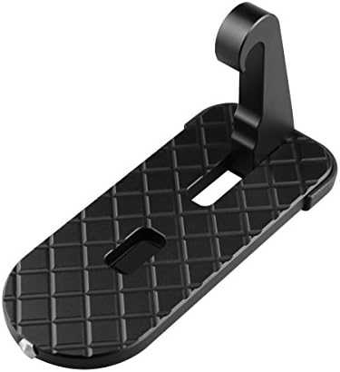 Car Door Step - Vehicle Hooked on U Shaped Slam Latch Doorstep - Vehicle Folding Ladder for Jeep SUV Car, Easy Access to Car Rooftop Roof-Rack