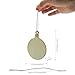 20 Pcs Unfinished Wood Ornaments Wood Slice DIY Christmas Ornaments Hanging Decoration 2.75
