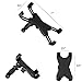 Qoosea Bike Phone Mount Holder, Universal Cell Phone Bicycle Handlebar & Motorcycle Holder Cradle with 360 Rotate for 3.5 - 7 inch Cell Phone iPhone Android phone and GPS Devices - Black