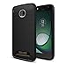 Moto Z Play Case,AnoKe Ultra [Slim Thin] Carbon Fiber Scratch Resistant Shock Absorption Soft TPU Drawing Anti-fingerprint Phone Cases Cover For Motorola Moto Z Play Droid(2016) HWLS Black
