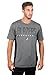 NBA Portland Trail Blazers Men's T-Shirt Athletic Quick Dry Active Tee Shirt, Small, Charcoal