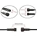 Pack of 5, FVTLED 3m 9.84ft 2Pin Extension Cable Wire with Male and Female Connectors at Both Ends Only for FVTLED Single Color LED Deck Light